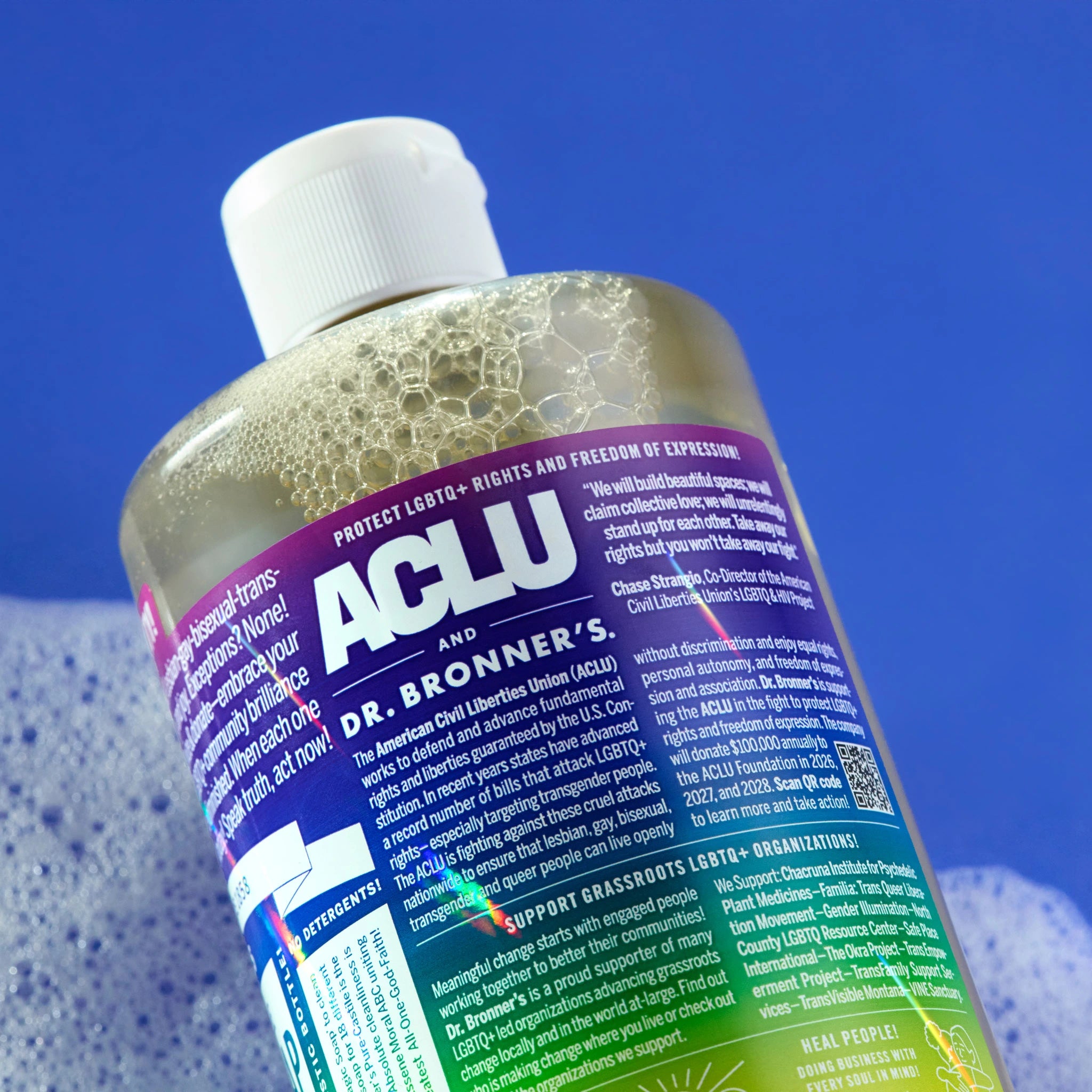 Cherry Blossom Pride Label - Pure-Castile Magic Soap - Image 4
